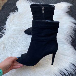 Vince Camuto Catillia Open Toe Bootie